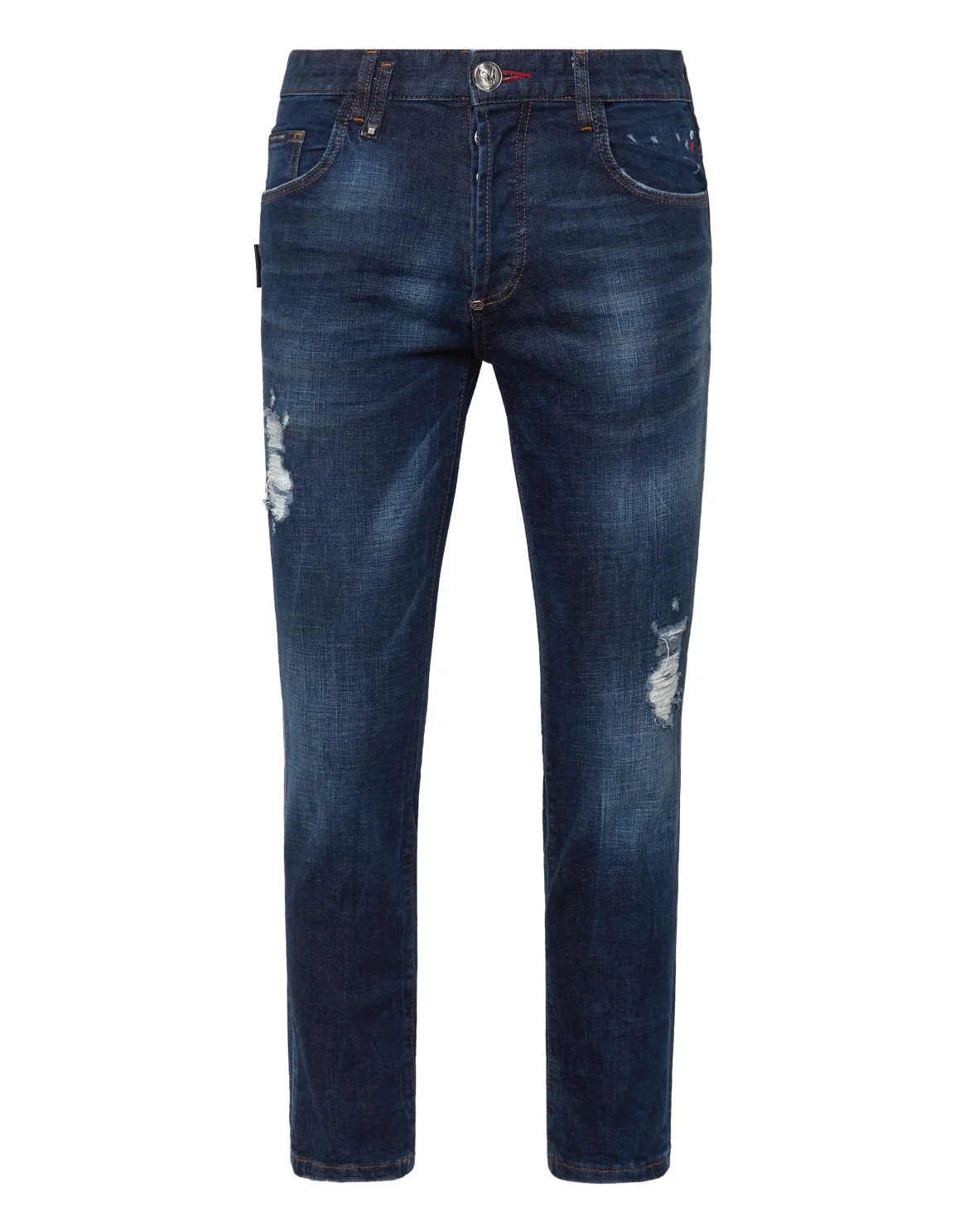 Denim Trousers Skinny, цвет: Синий