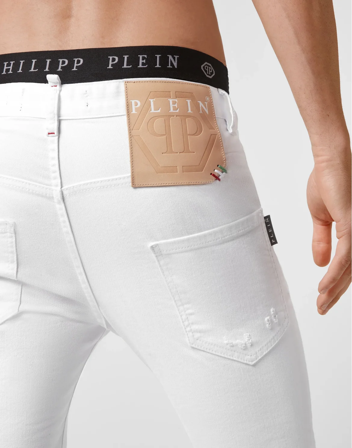 Denim Trousers Skinny, цвет: Белый