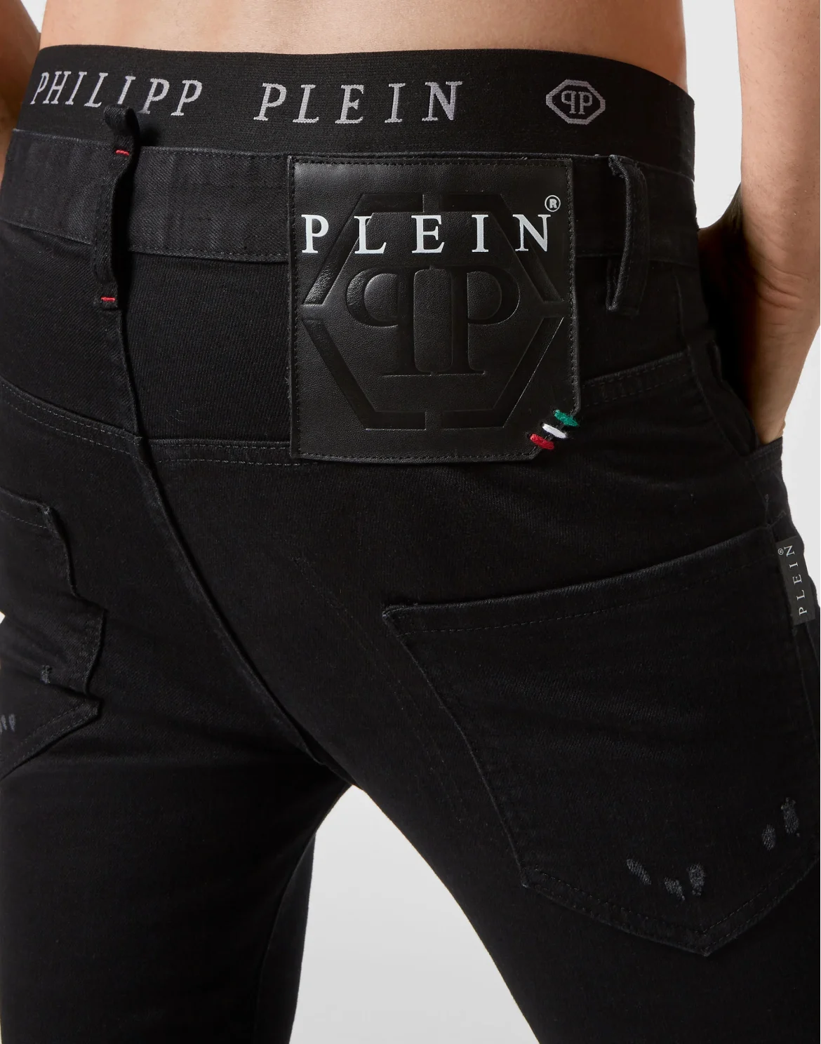 Denim Trousers Skinny, цвет: Черный