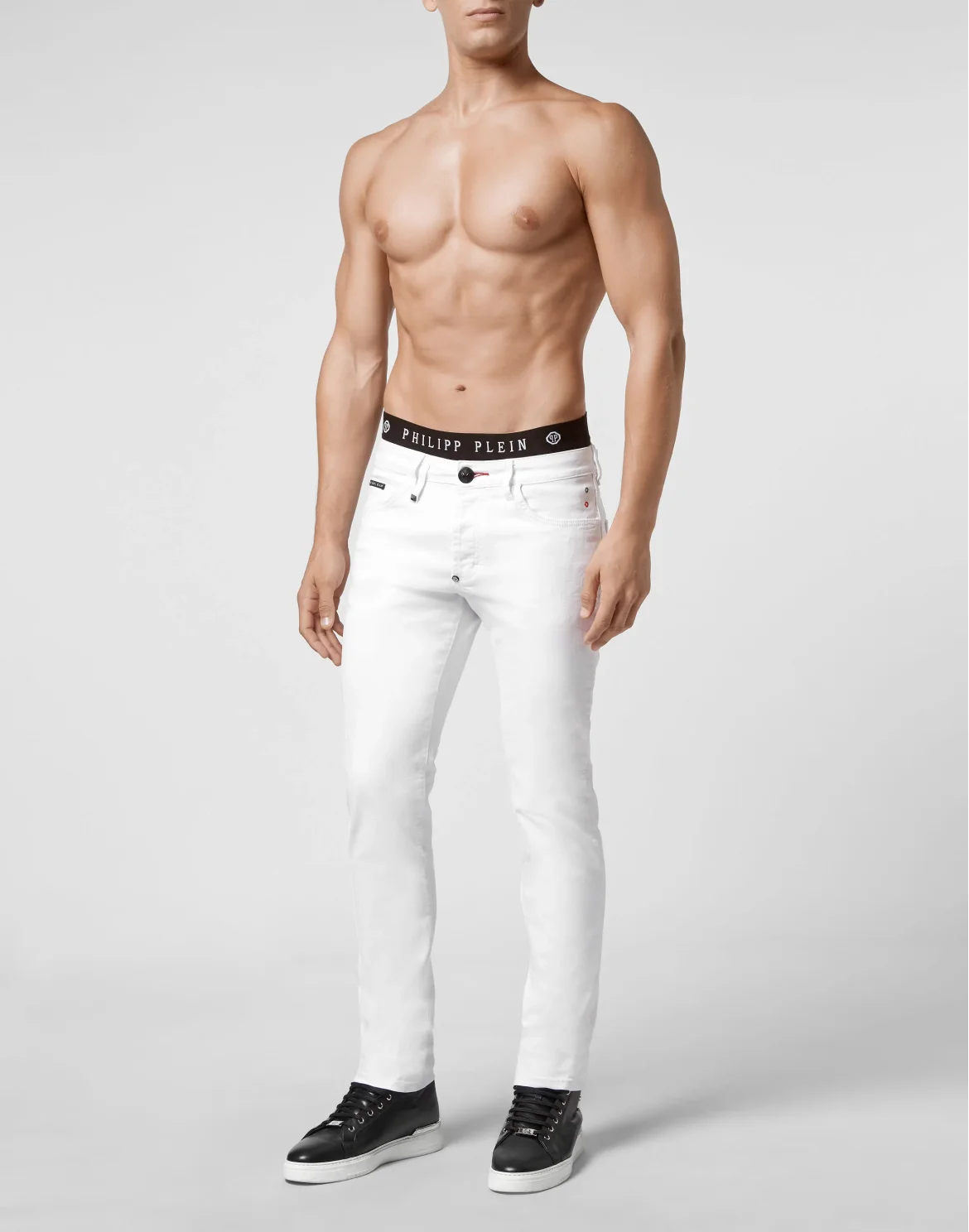 Denim Trousers Super Straight Cut, цвет: Белый