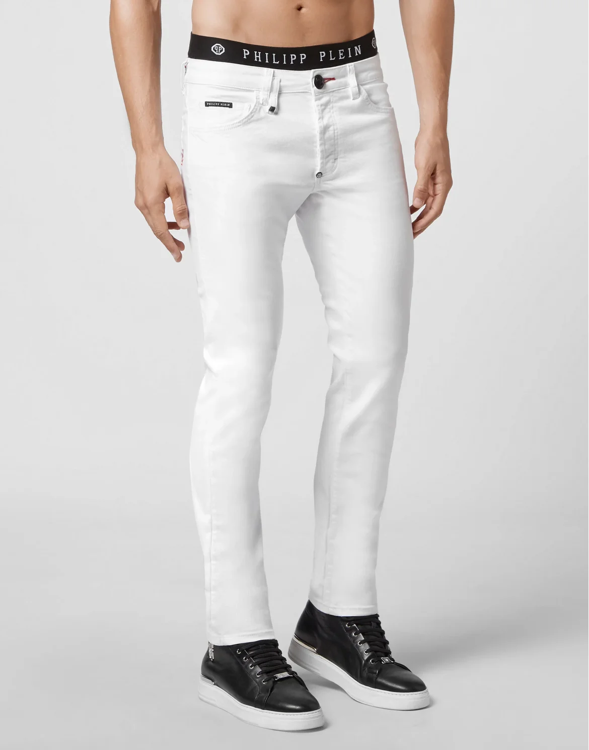 Denim Trousers Super Straight Cut, цвет: Белый