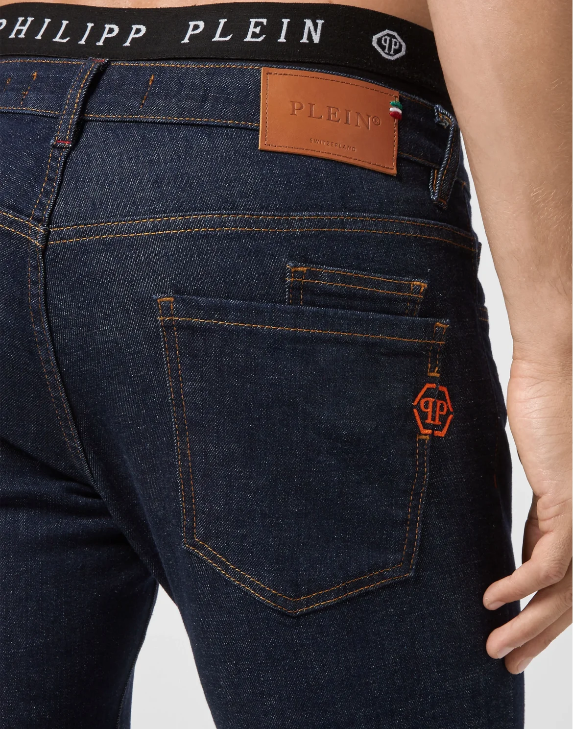 Denim Trousers Super Straight Cut, цвет: Синий