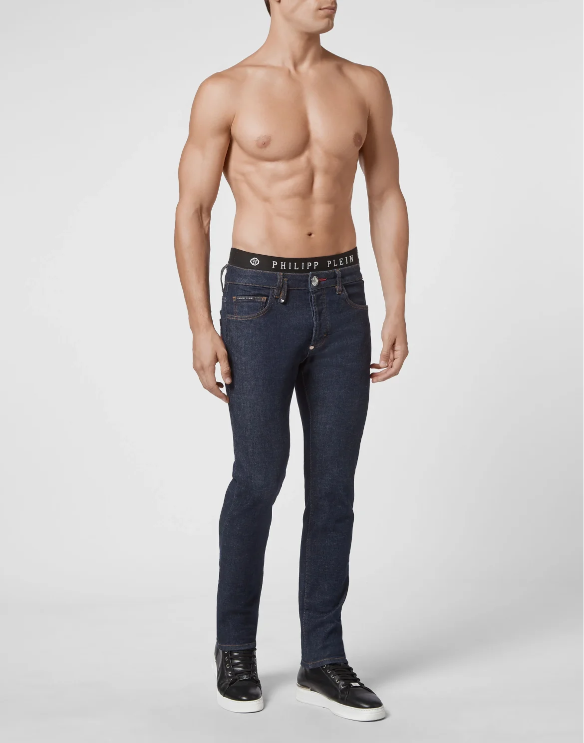 Denim Trousers Super Straight Cut, цвет: Синий