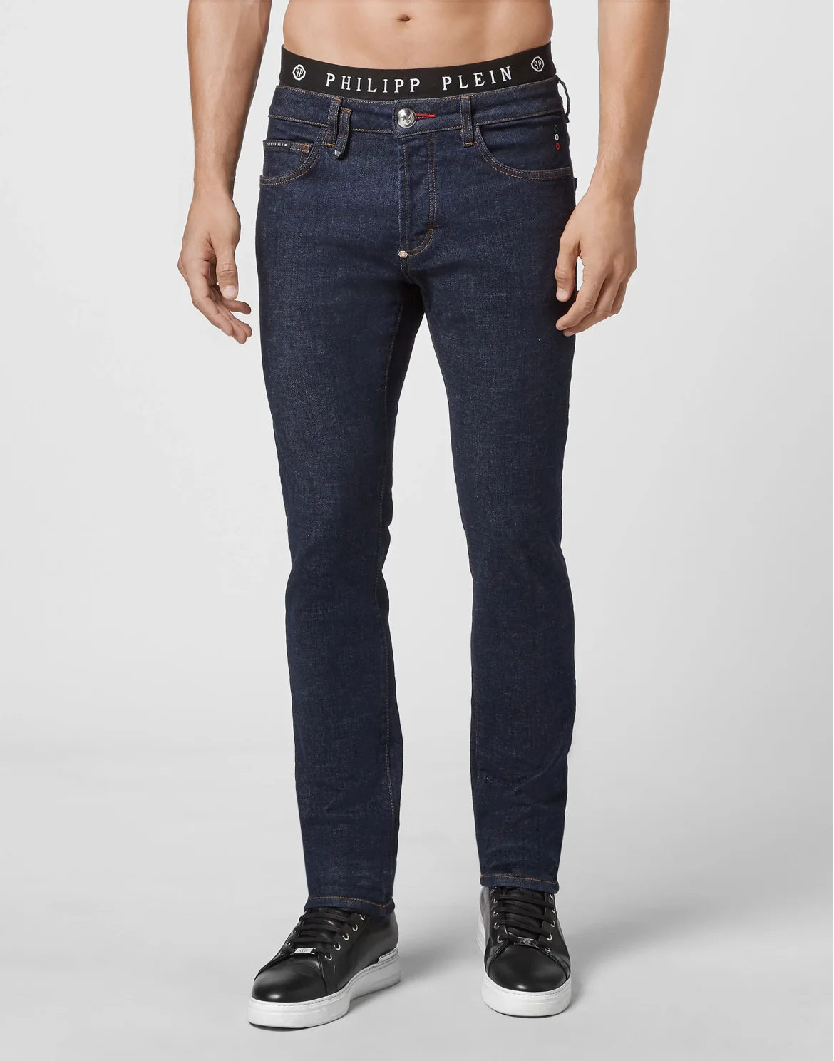 Denim Trousers Super Straight Cut, цвет: Синий