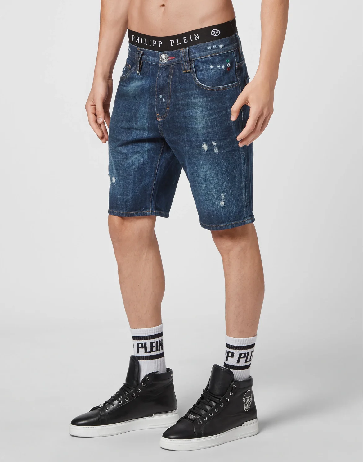 Denim Shorts, цвет: Синий