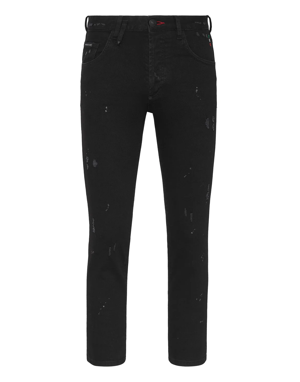 Denim Trousers Skinny Hexagon, цвет: Черный