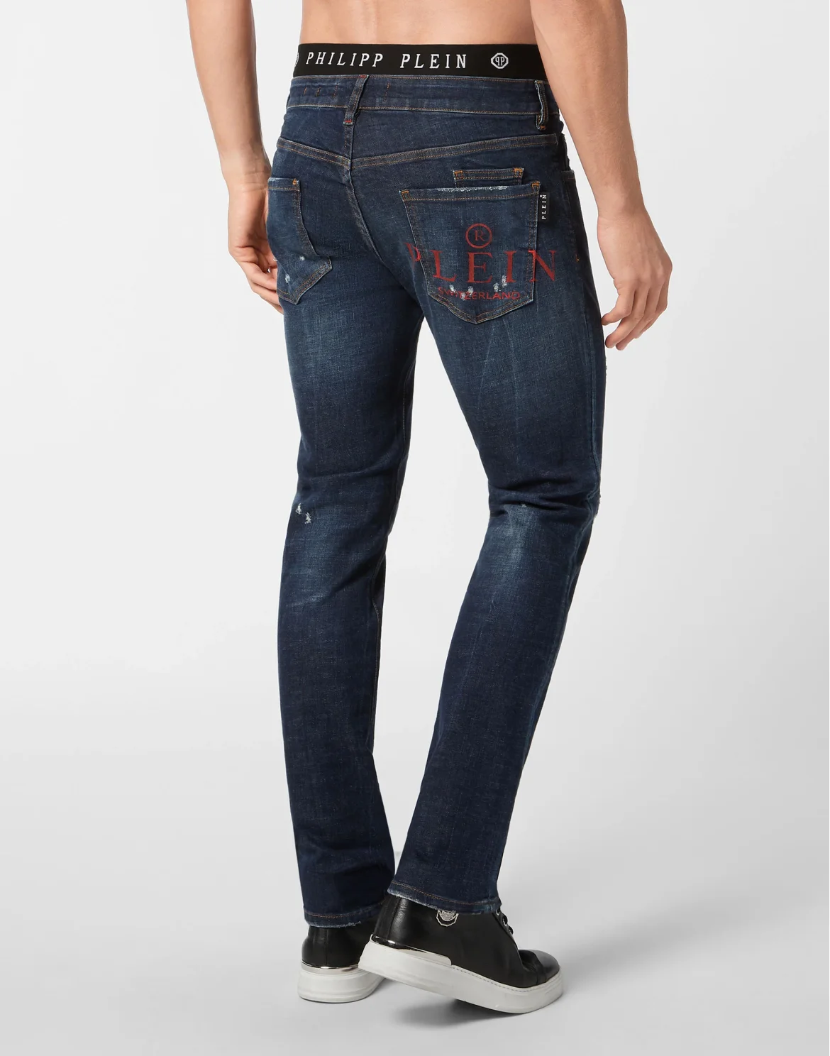 Denim Trousers Super Straight Cut, цвет: Синий