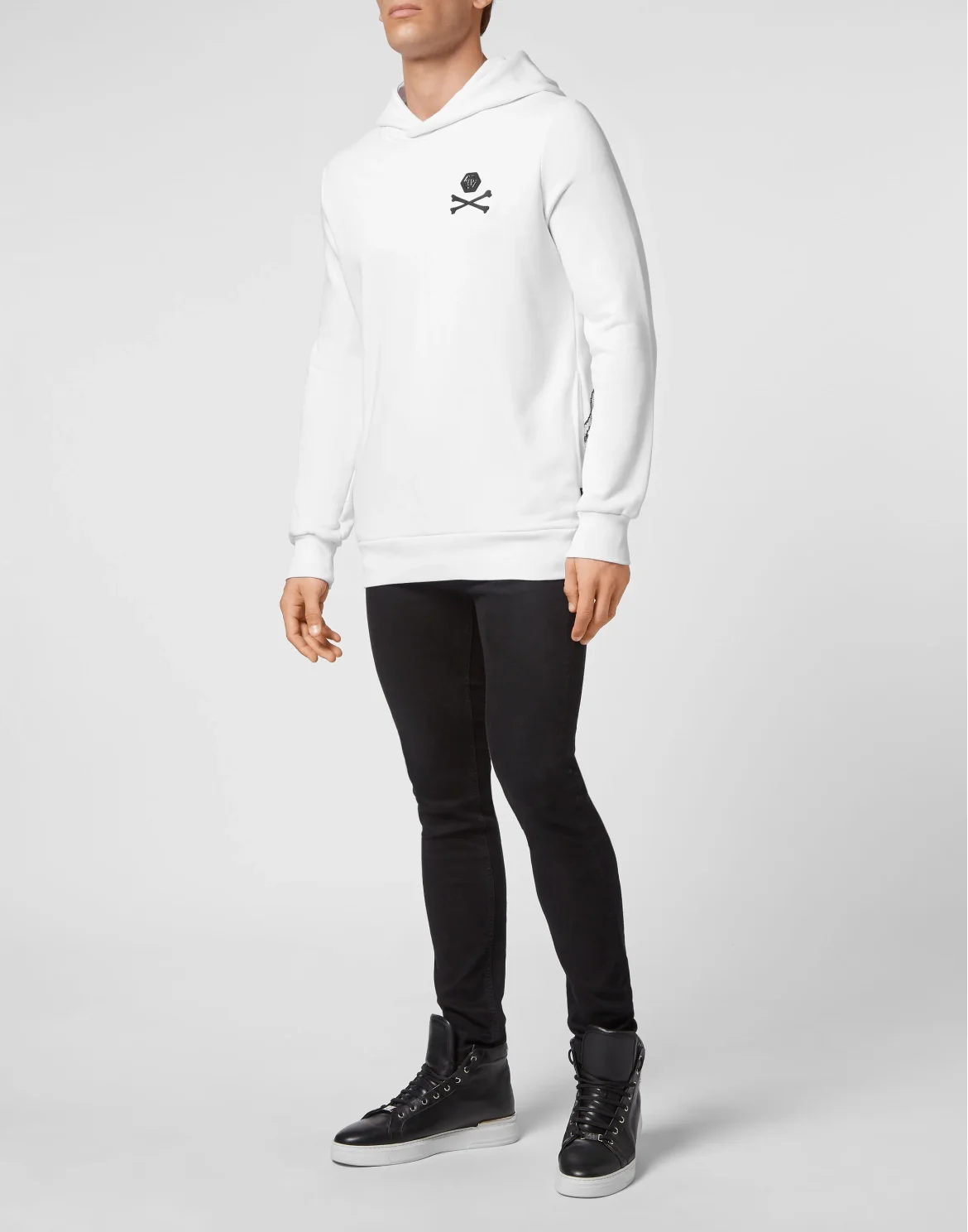 Jogging Jacket Full Zip Stones Skeleton, цвет: Белый