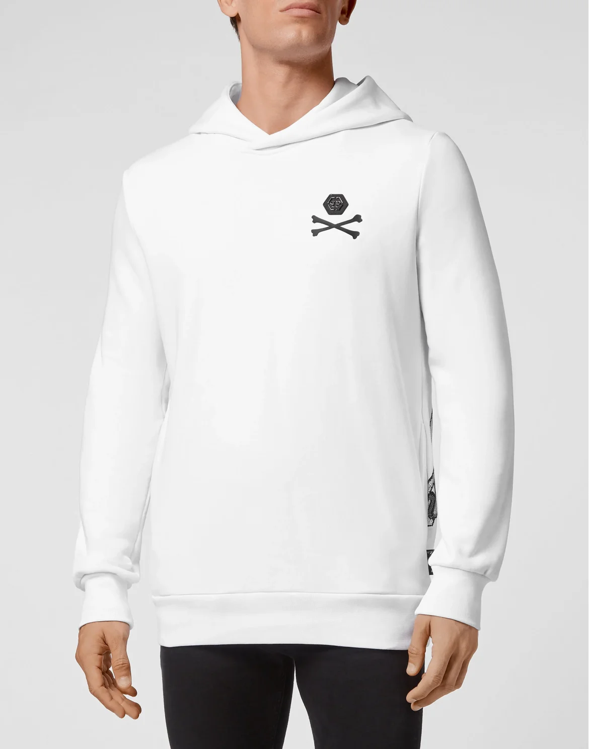 Jogging Jacket Full Zip Stones Skeleton, цвет: Белый