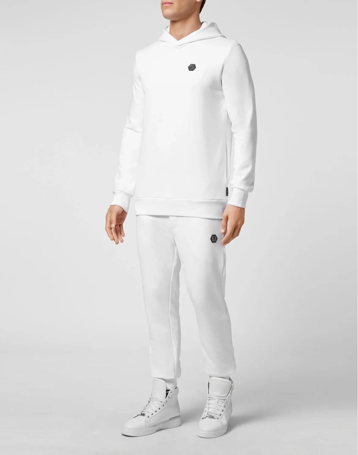 Hoodie sweatshirt Iconic Plein, цвет: Белый