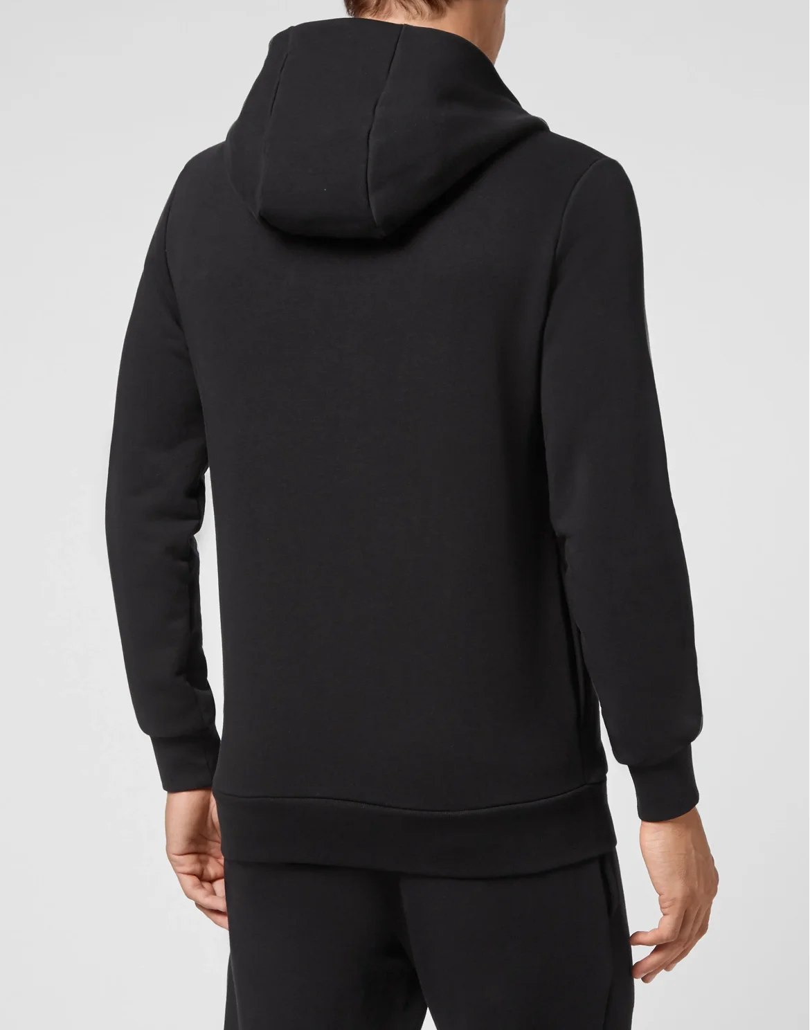 Hoodie Sweatjacket Full Zip Iconic Plein, цвет: Черный