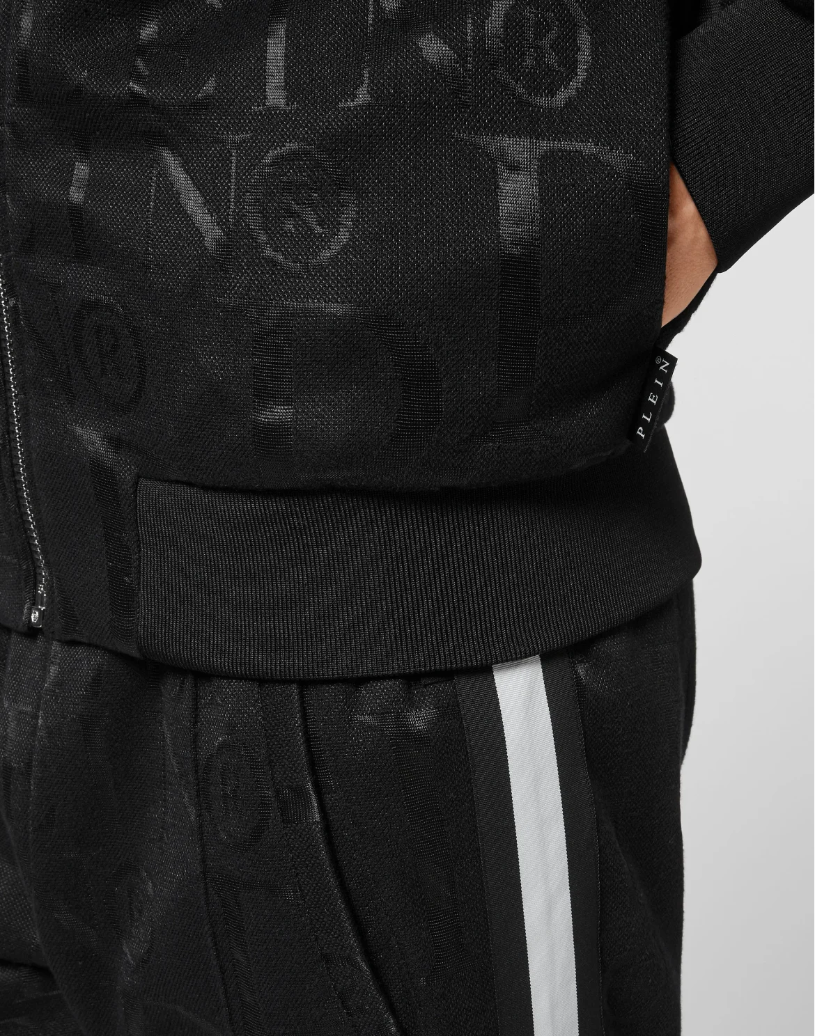 Top/Trousers Tracksuit Skull and Plein, цвет: Черный