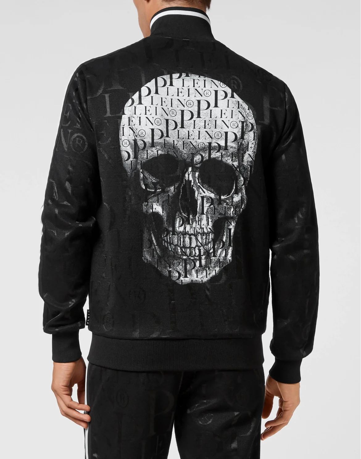Top/Trousers Tracksuit Skull and Plein, цвет: Черный
