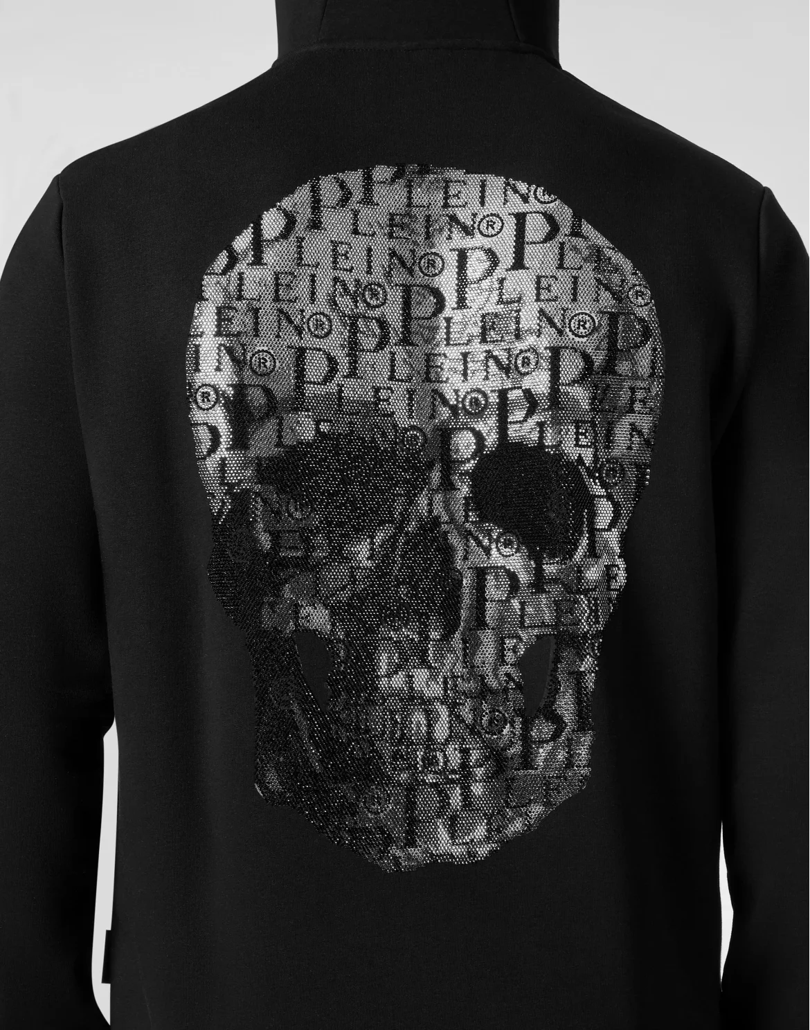 Tracksuit Top/Trousers Stones Skull and Plein, цвет: Черный