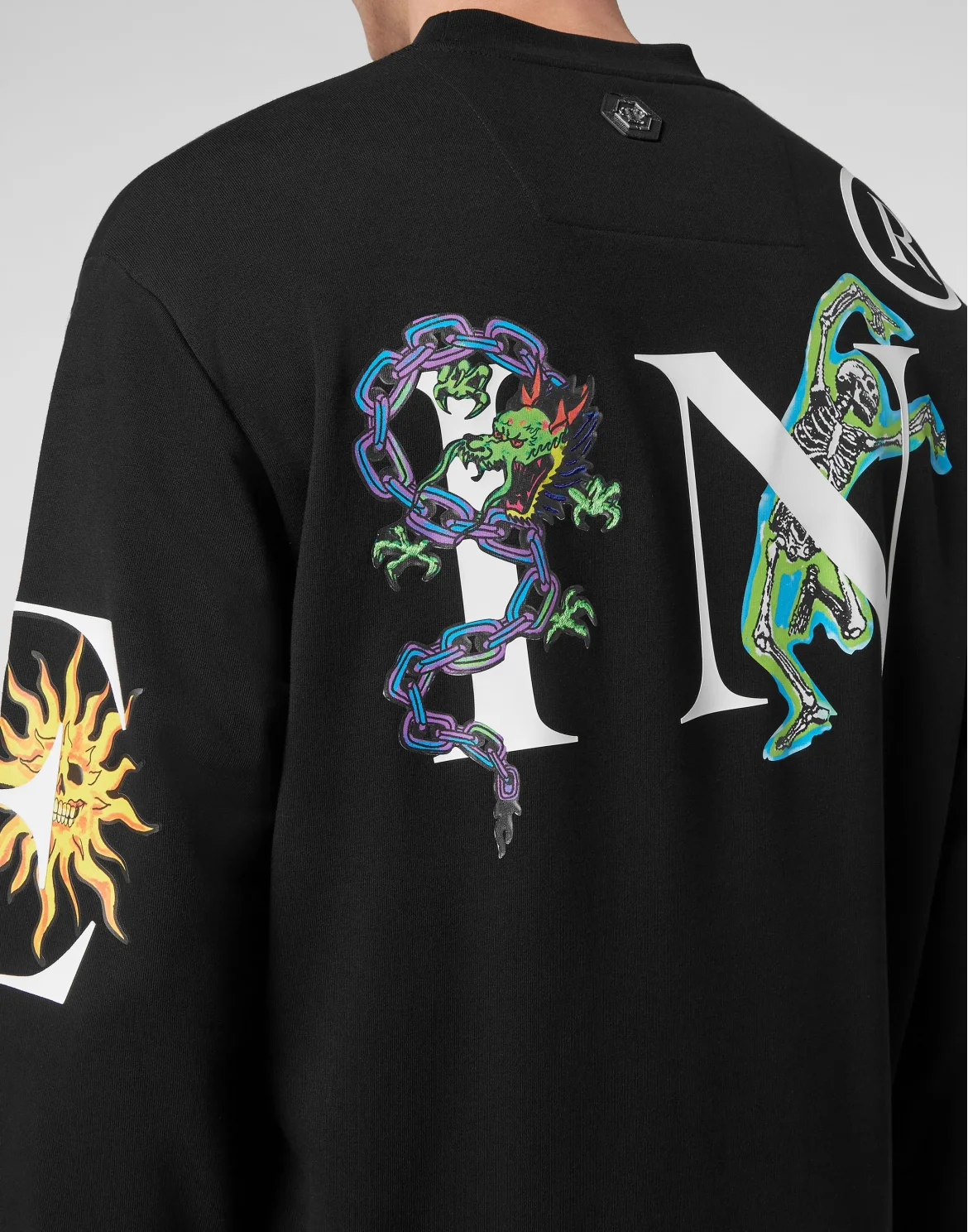 Sweatshirt LS Tattoo, цвет: Черный