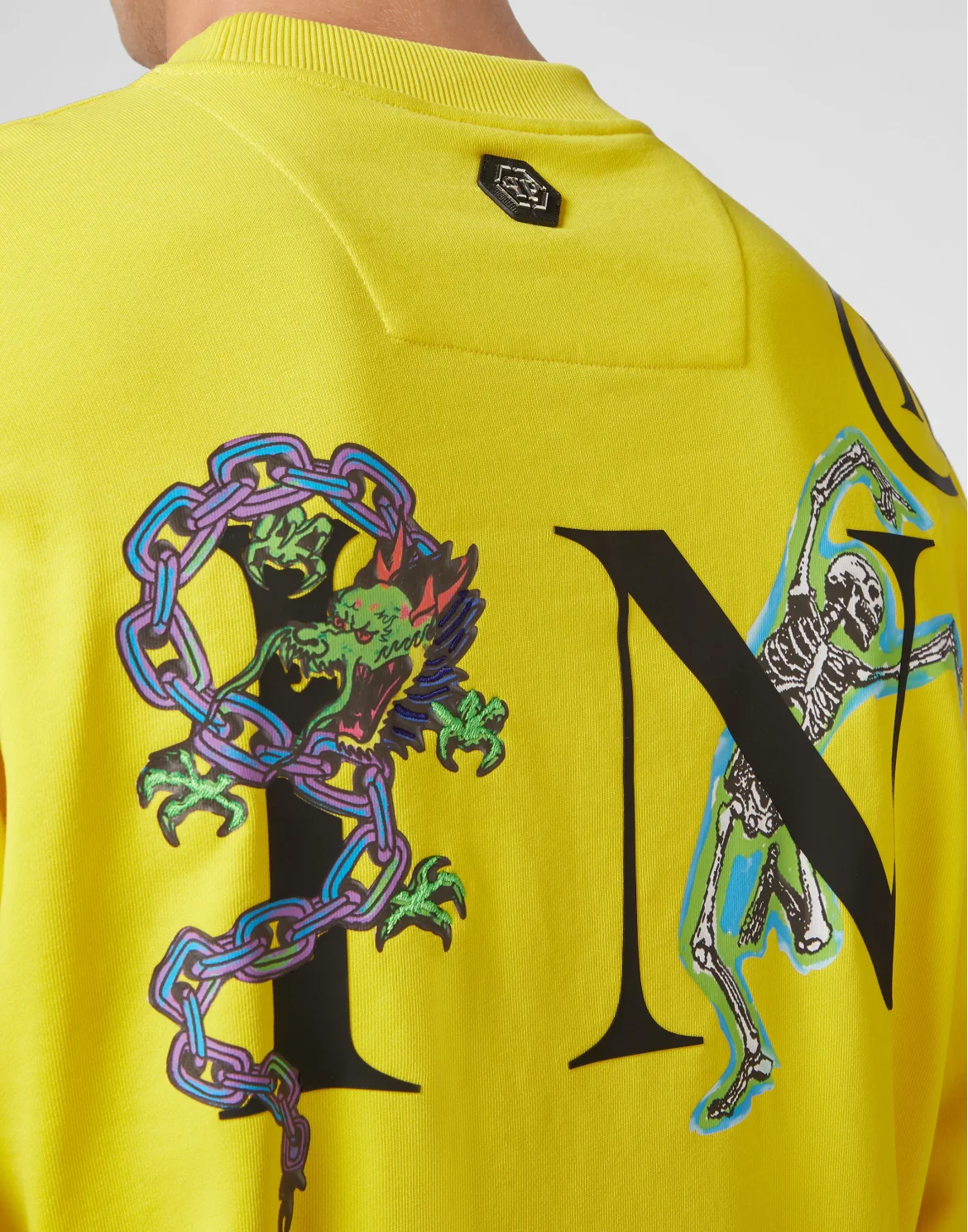 Sweatshirt LS Tattoo, цвет: Желтый