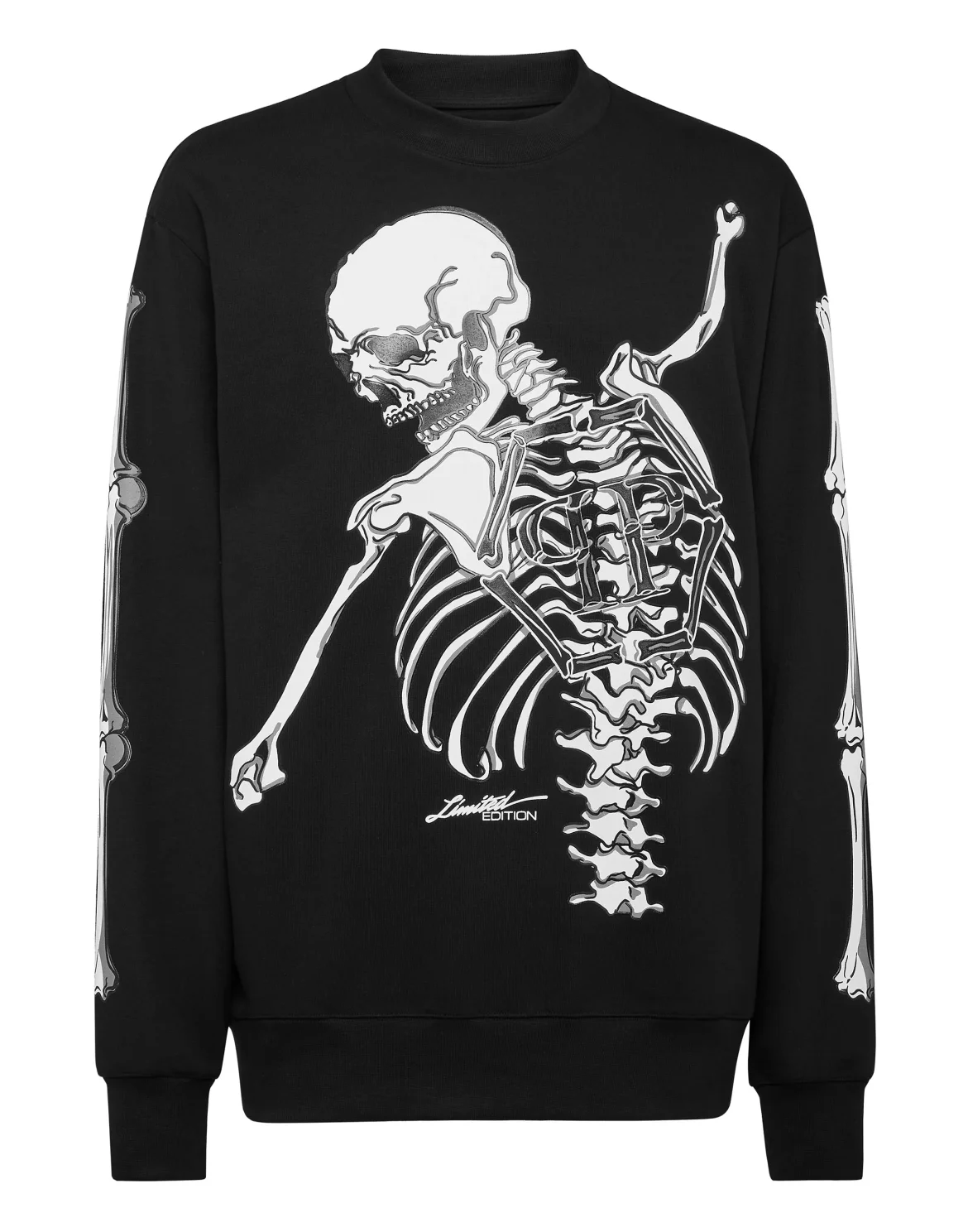 Sweatshirt LS Skeleton, цвет: Белый