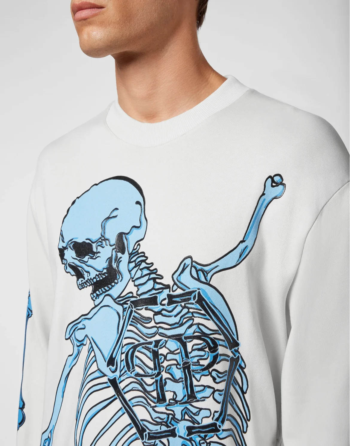 Sweatshirt LS Skeleton, цвет: Бежевый