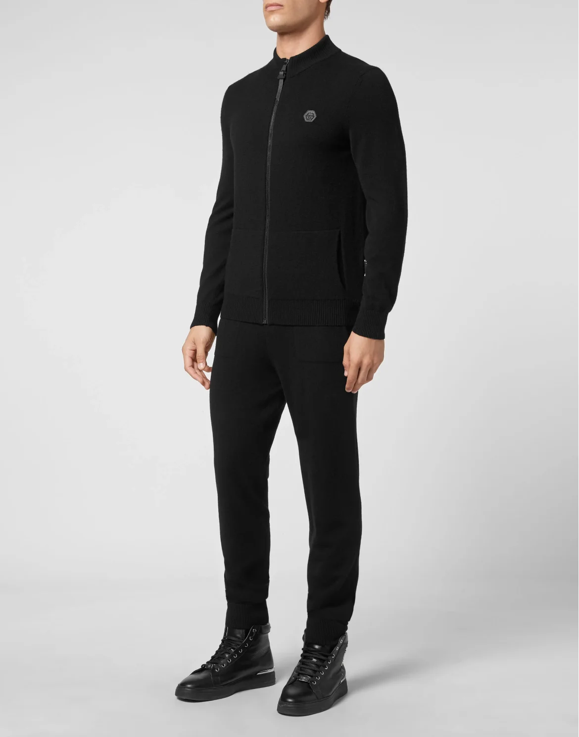 Cashmere Jacket/trousers Skull, цвет: Черный
