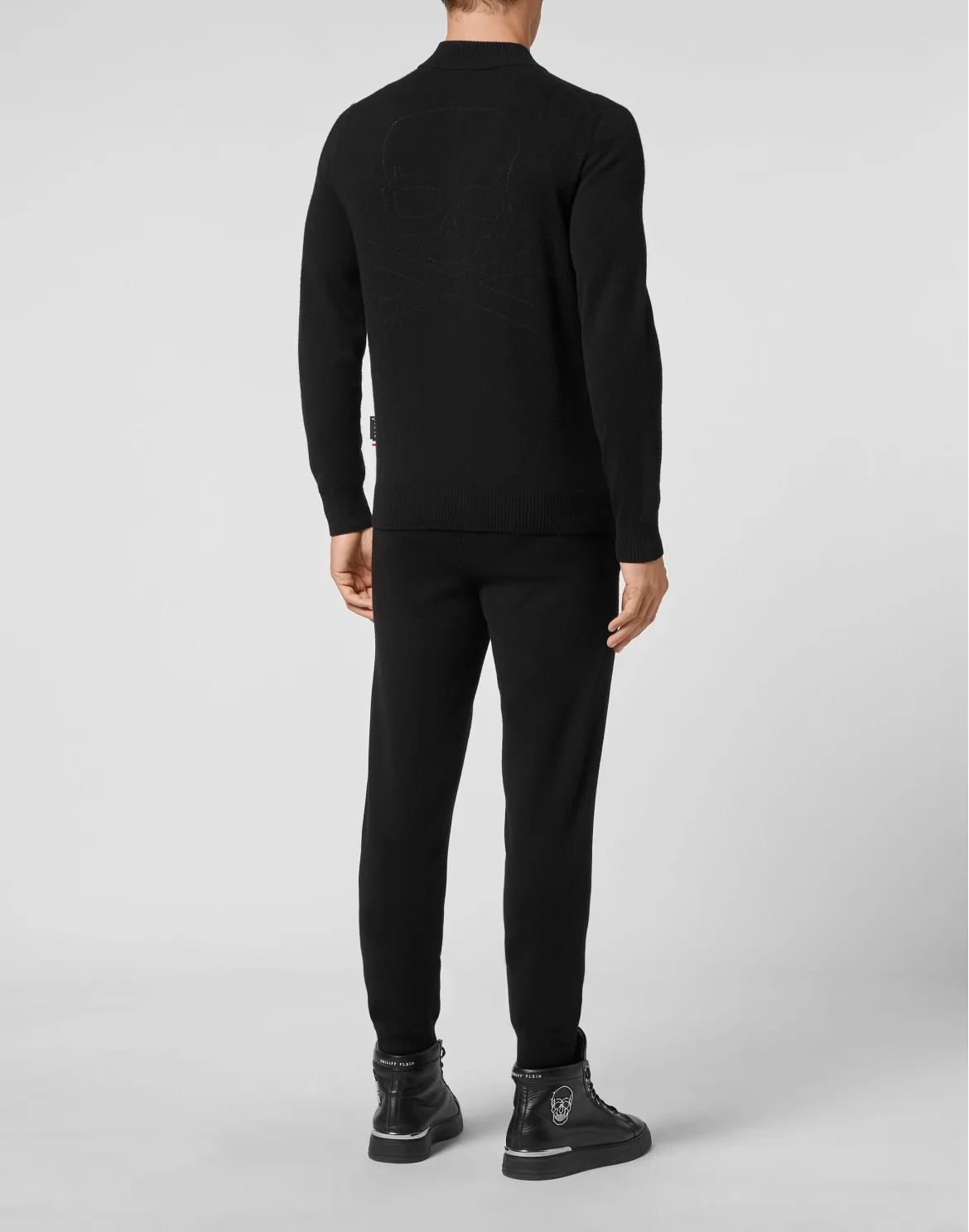 Cashmere Jacket/trousers Skull, цвет: Черный