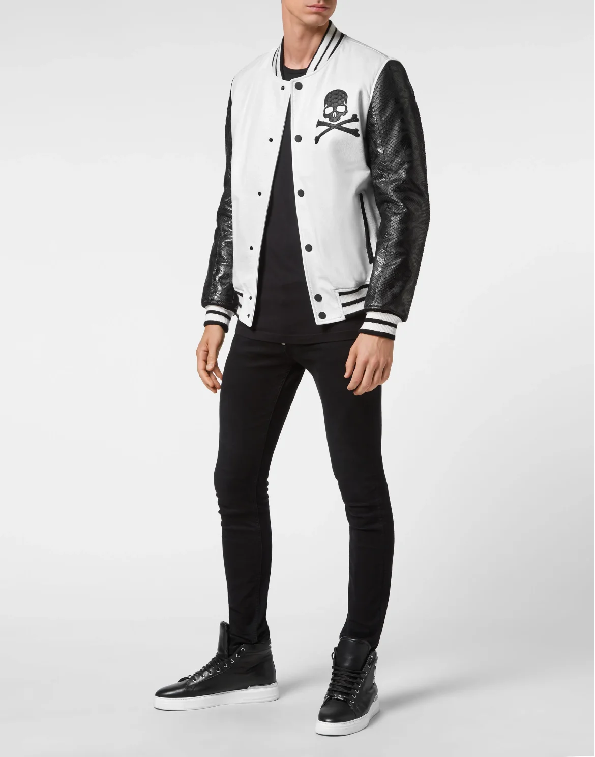 Python Bomber Luxury, цвет: Белый