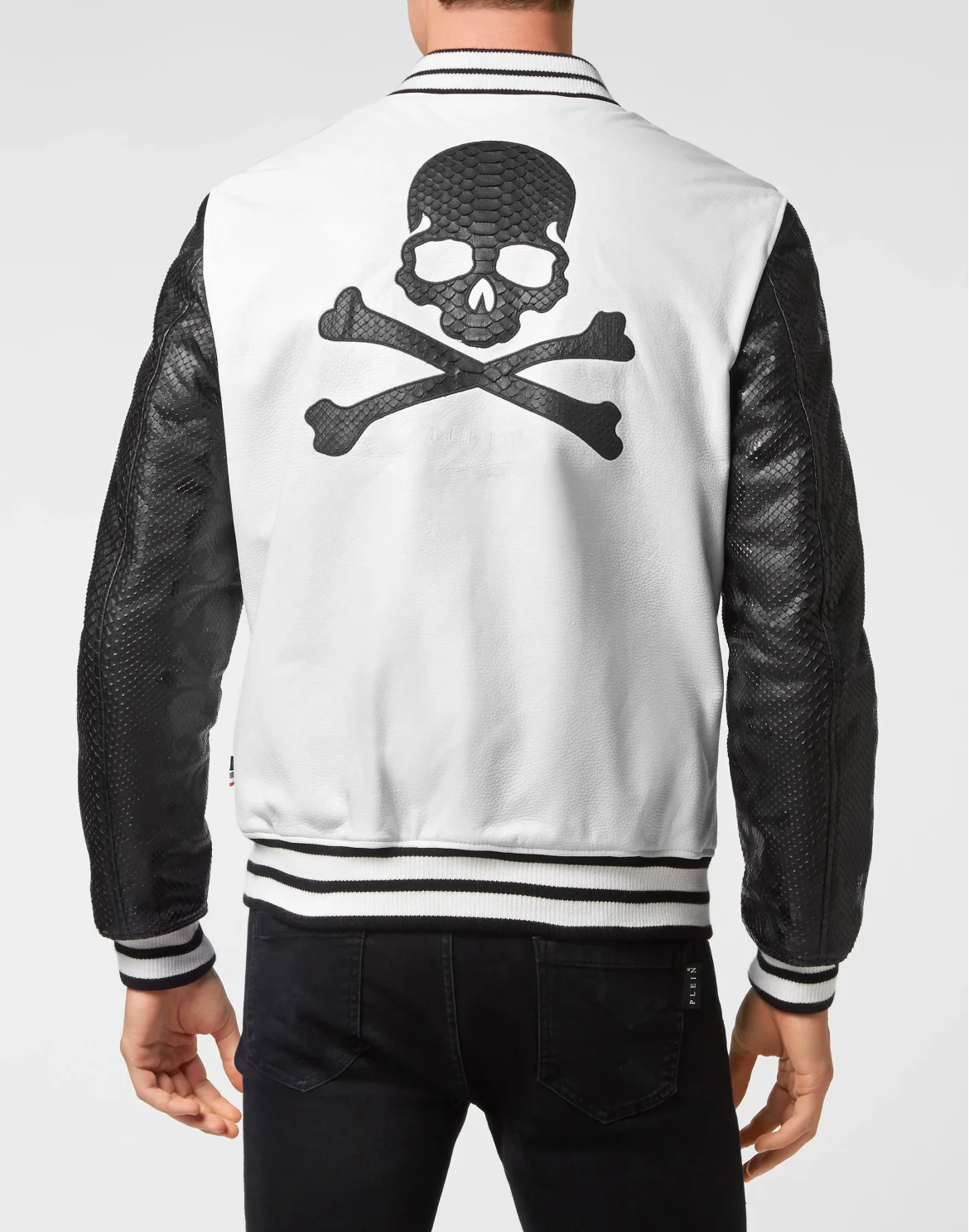 Python Bomber Luxury, цвет: Белый