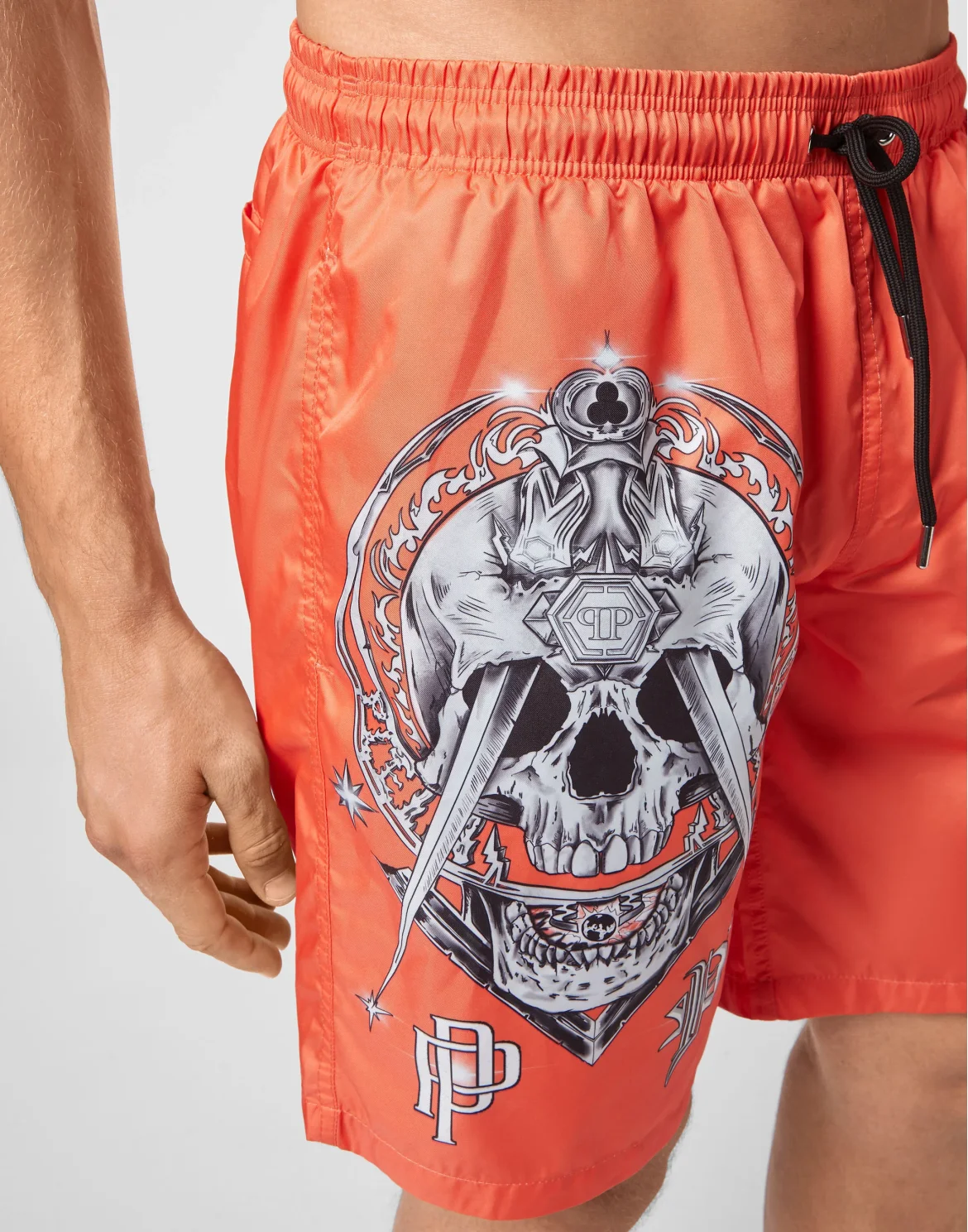Beachwear Trousers Skull, цвет: Оранжевый