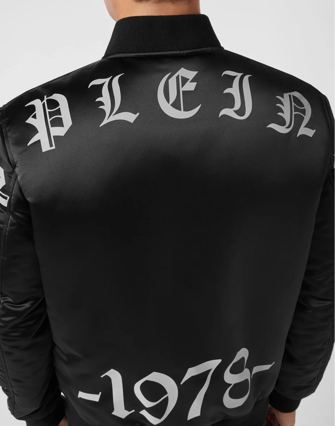 Satin Top Gun Bomber Hexagon, цвет: Черный