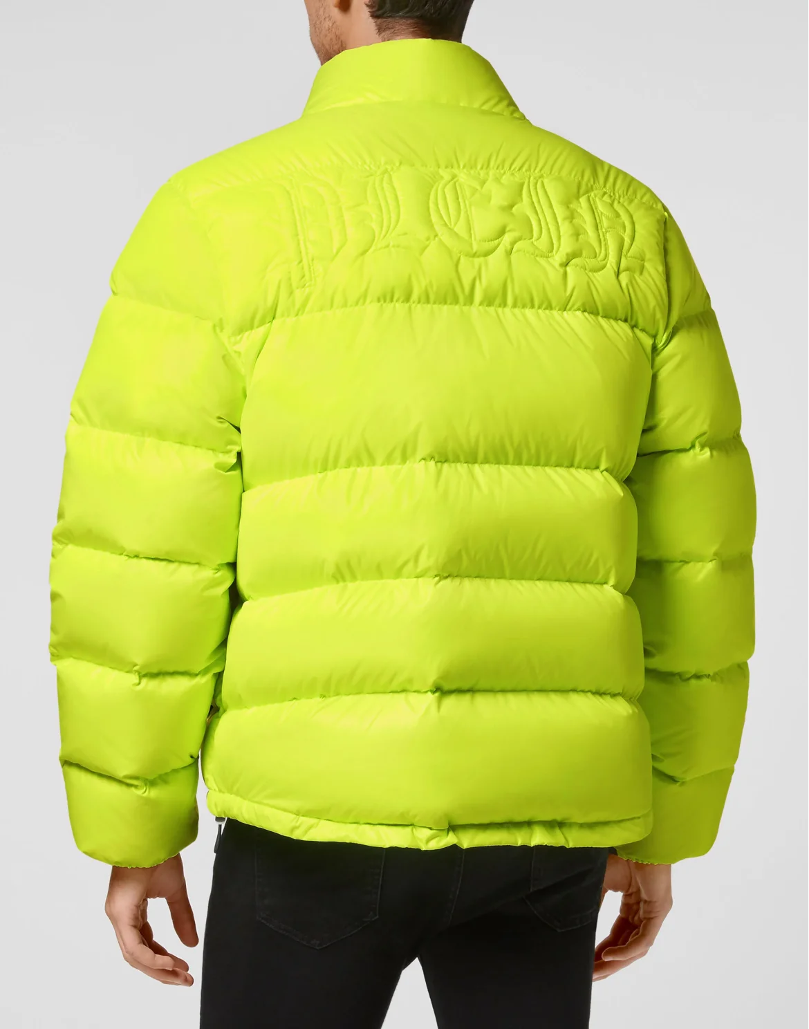 Nylon Oversize Jacket Skull, цвет: Желтый
