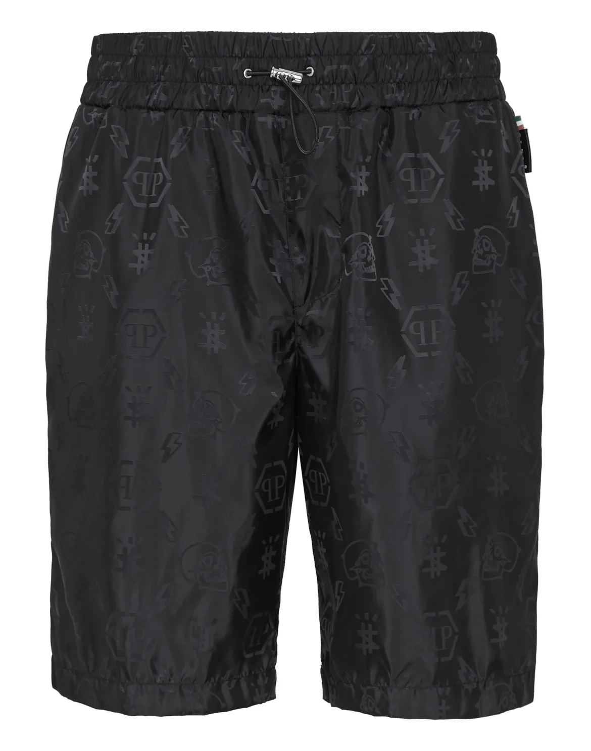 Cool Kid Nylon Short Trousers Monogram, цвет: Черный