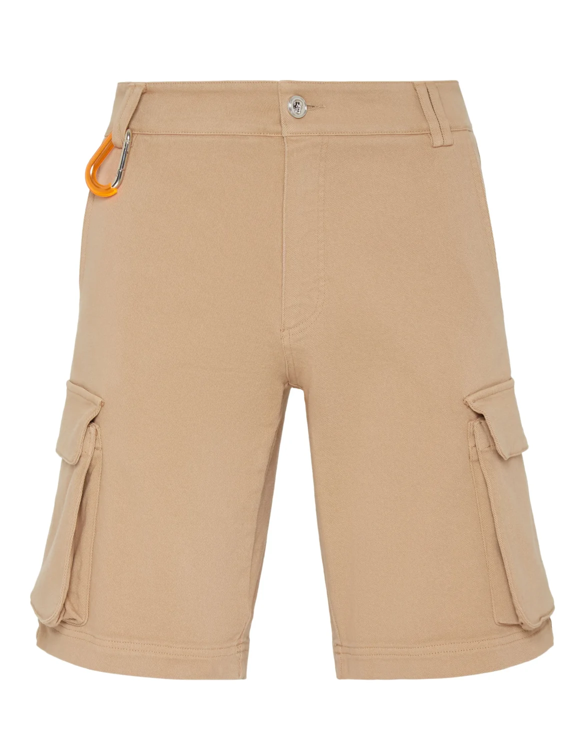 Cotton Short Trousers Cargo fit Monogram, цвет: Бежевый