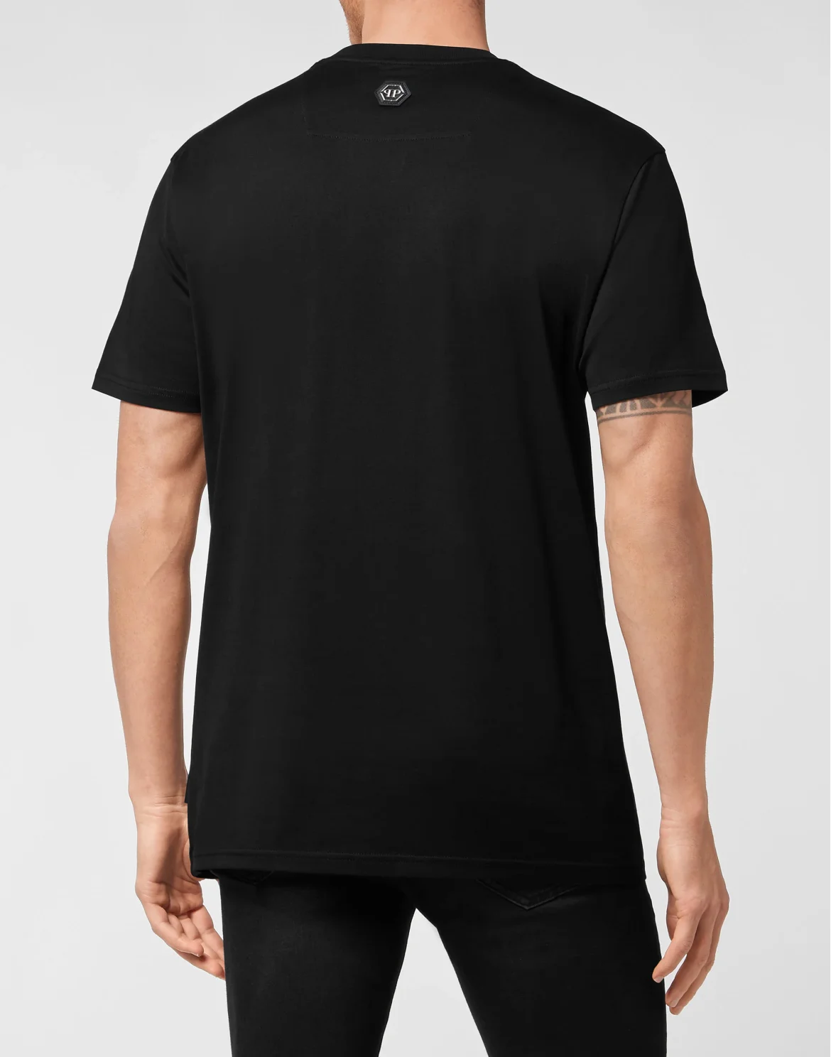 T-shirt Round Neck SS Teddy Bear, цвет: Черный