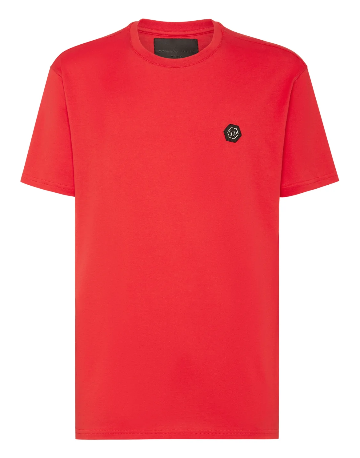 T-shirt Round Neck SS Iconic Plein, цвет: Красный