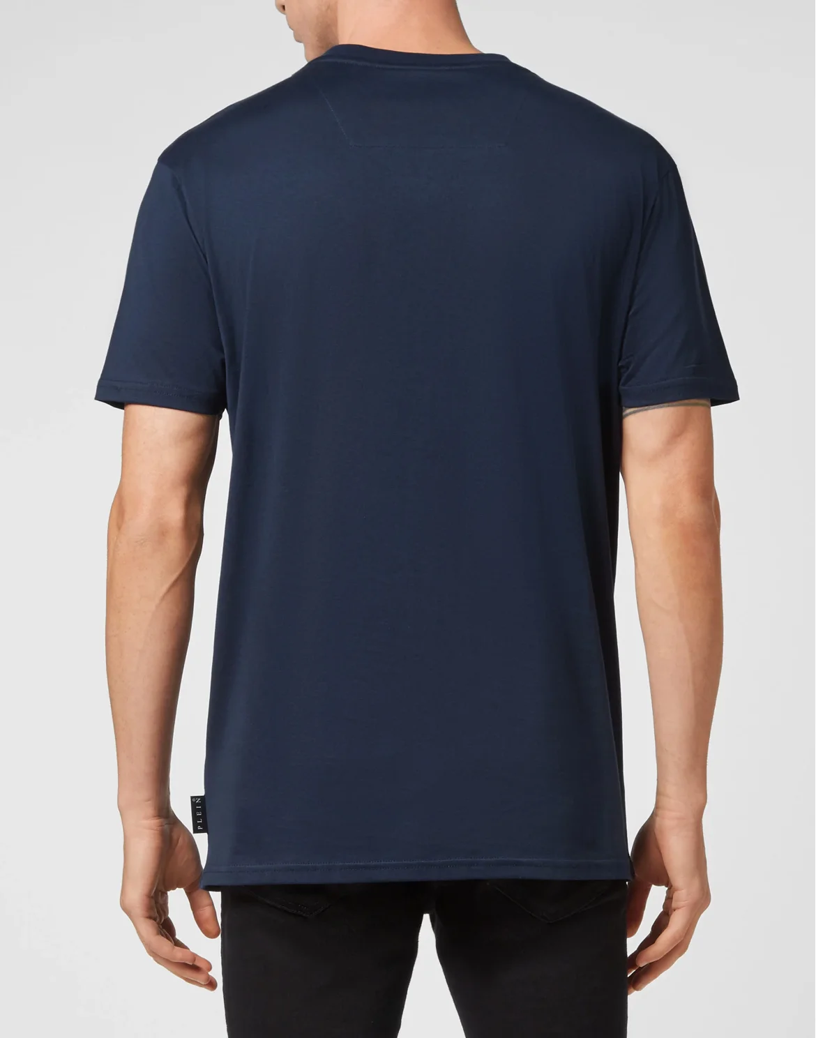 T-shirt V-Neck SS Iconic Plein, цвет: Синий