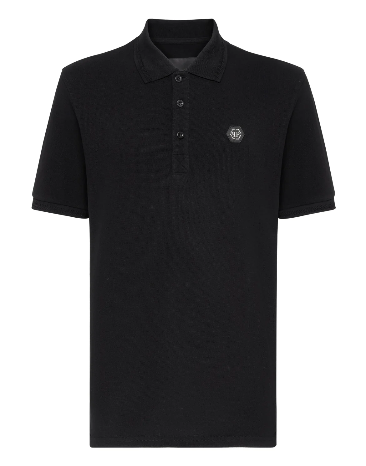 Slim Fit Polo shirt SS Iconic Plein, цвет: Черный