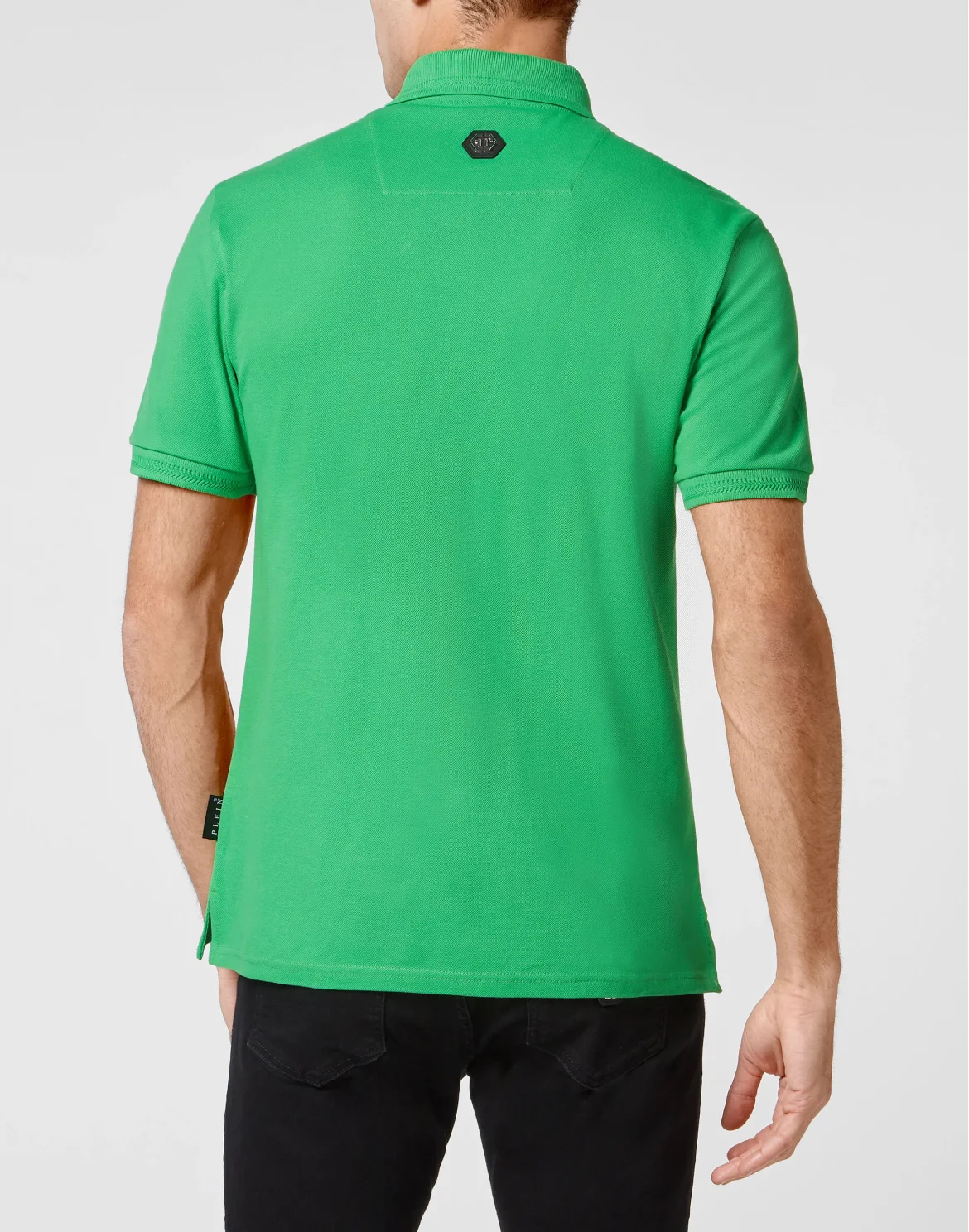 Slim Fit Polo shirt SS Gothic Plein, цвет: Зеленый