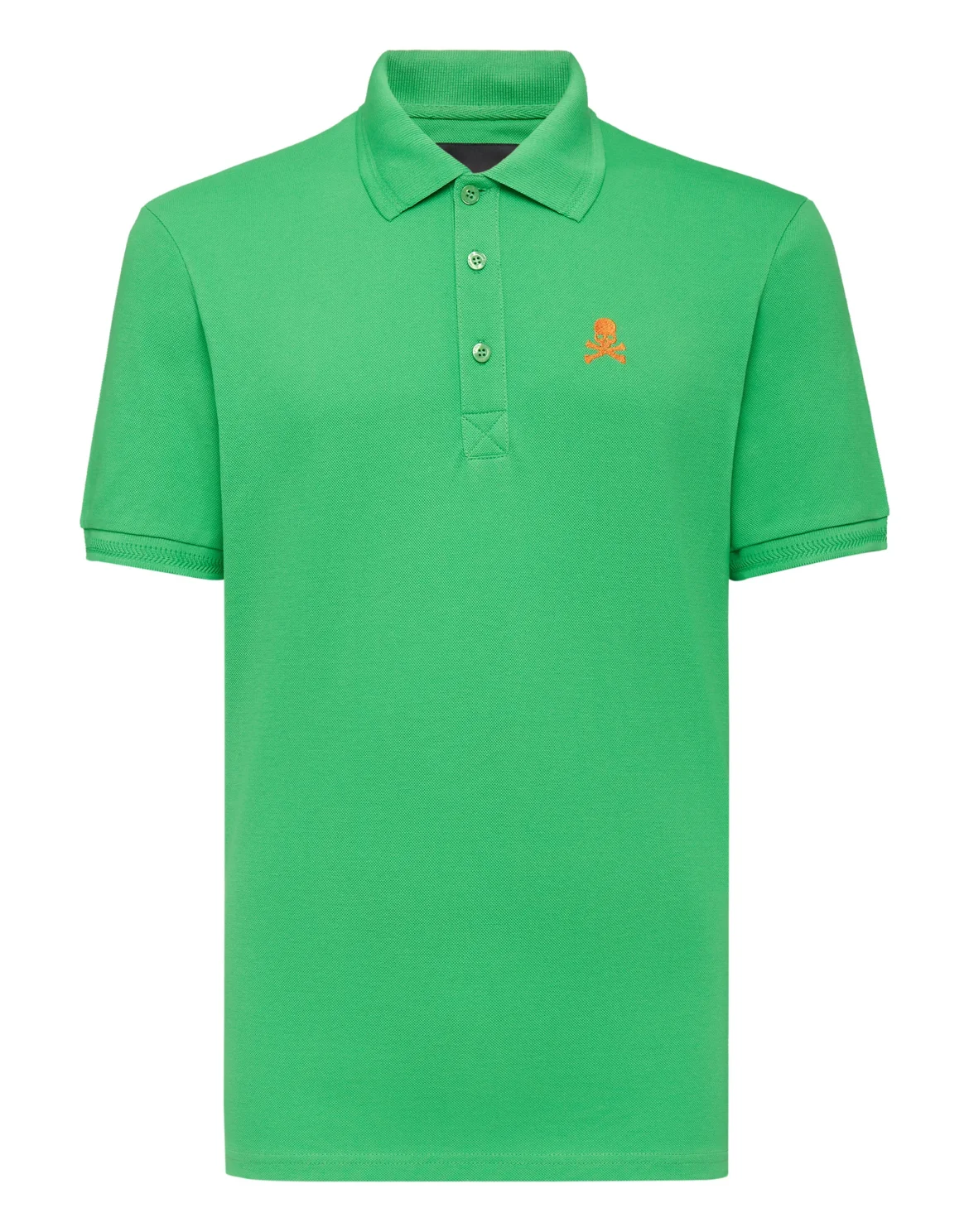 Slim Fit Polo shirt SS Gothic Plein, цвет: Зеленый