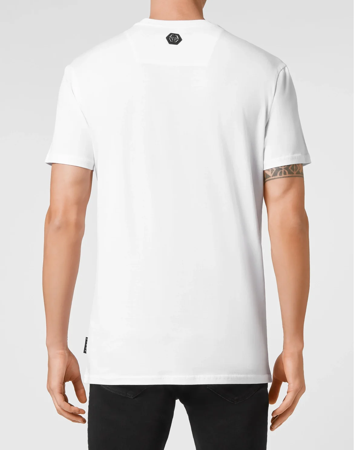 T-shirt Round Neck SS Iconic Plein, цвет: Белый
