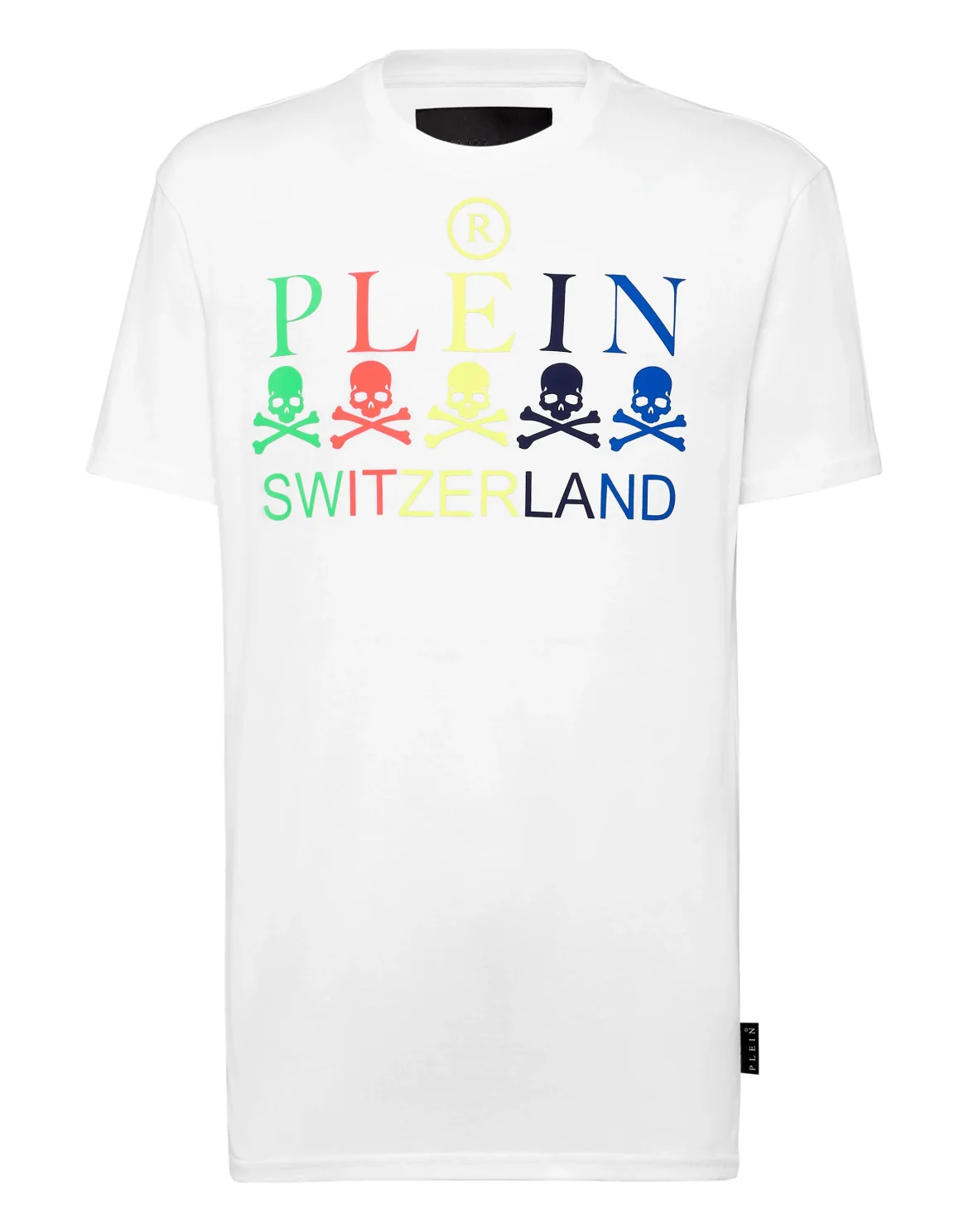 T-shirt Round Neck SS Iconic Plein, цвет: Белый