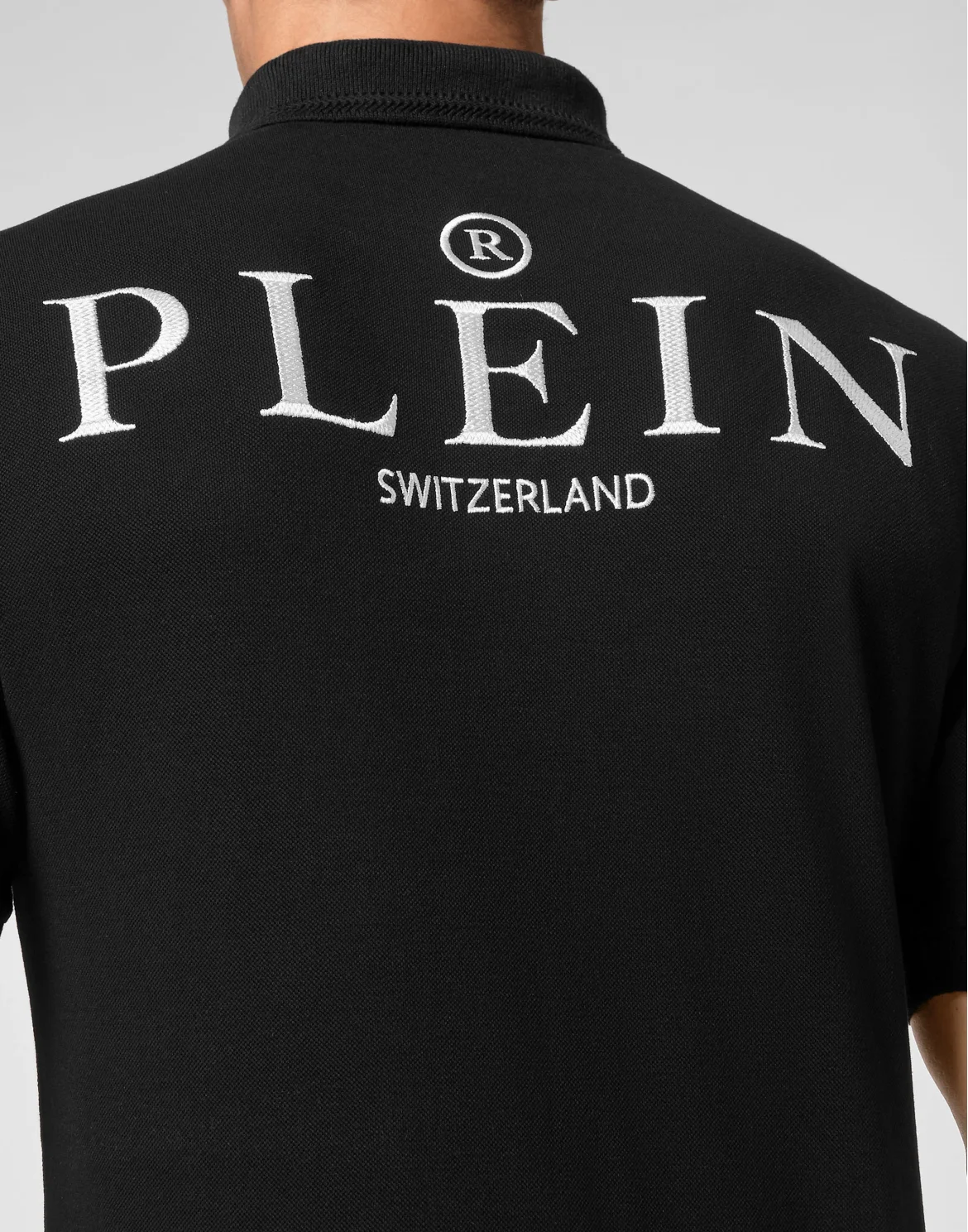 Slim Fit Polo shirt SS Iconic Plein, цвет: Черный