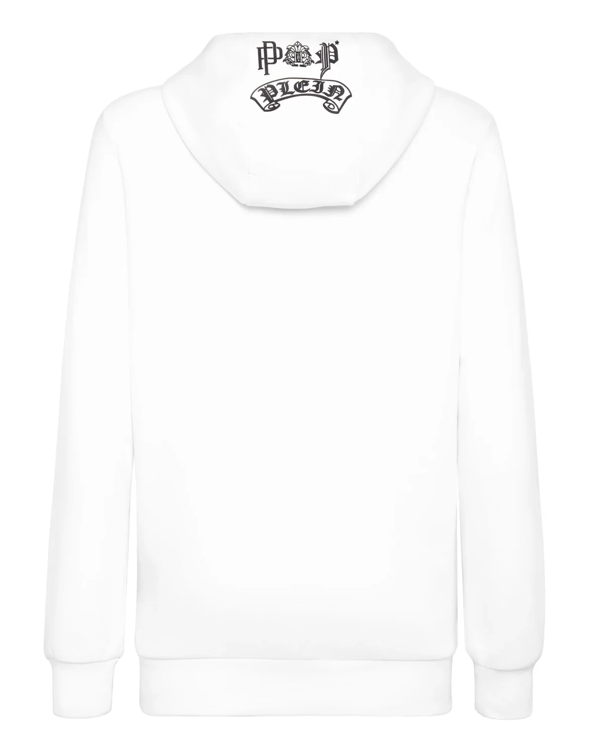 Hoodie sweatshirt Tattoo Skull strass, цвет: Белый