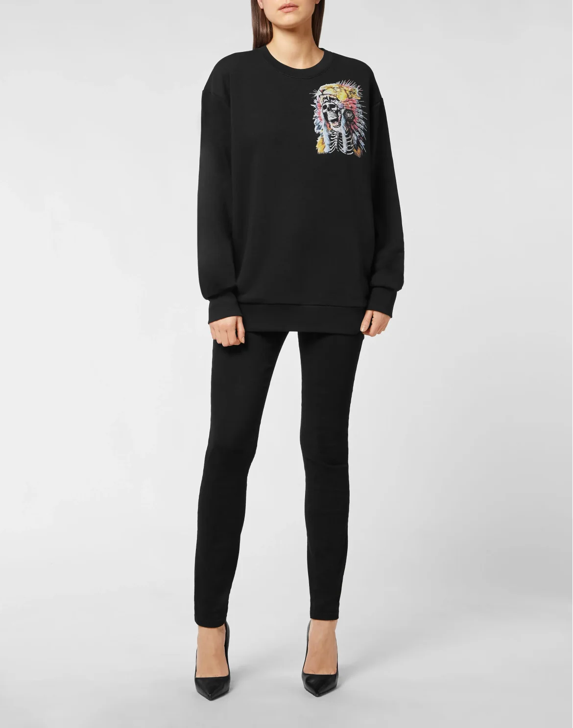 Sweatshirt LS stones Navajo, цвет: Черный