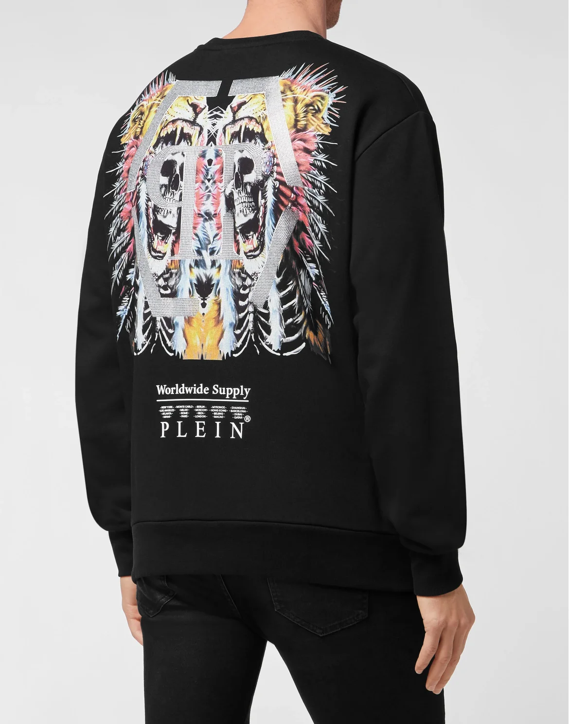 Sweatshirt LS stones Navajo, цвет: Черный