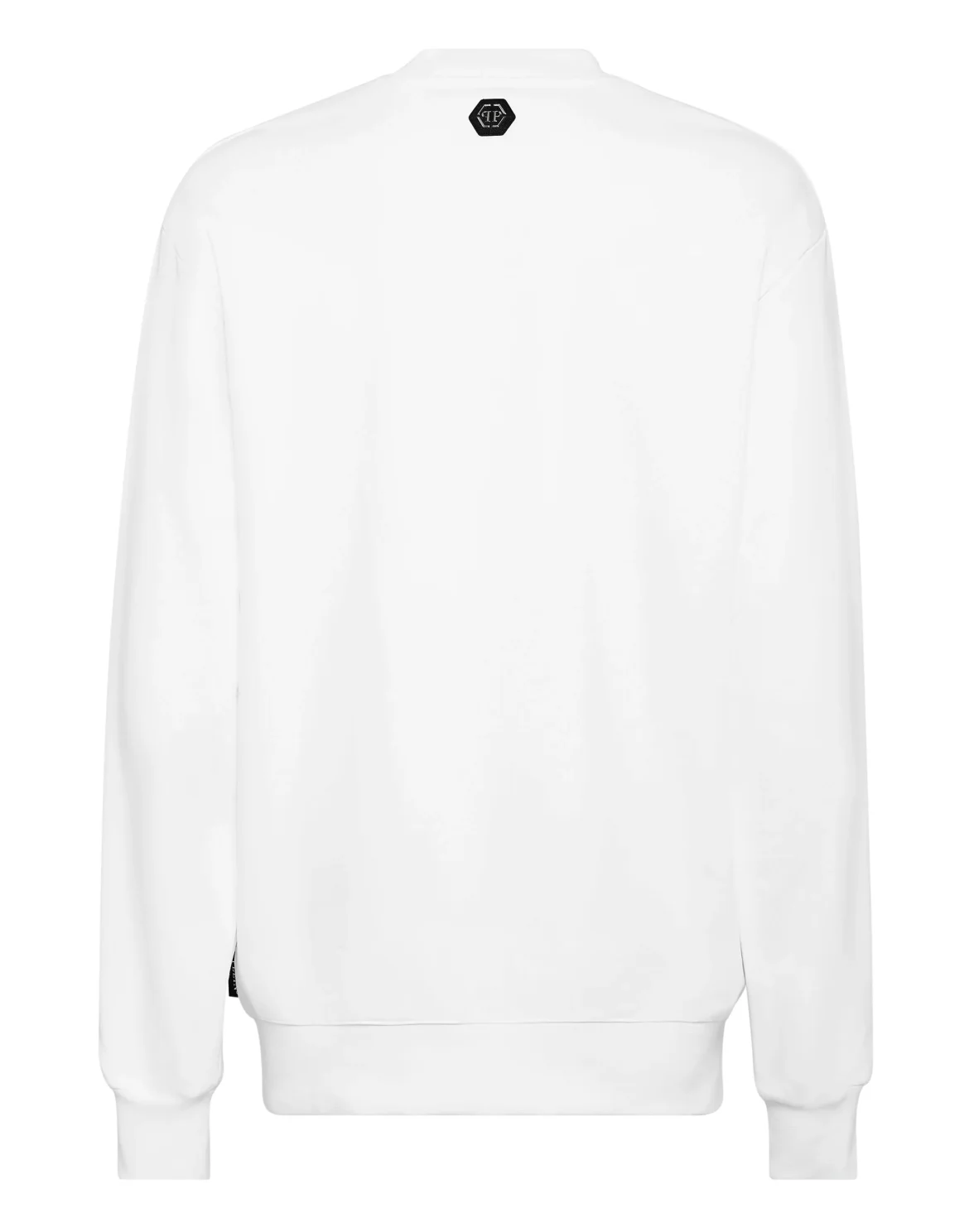 Sweatshirt LS Skull and Plein, цвет: Белый