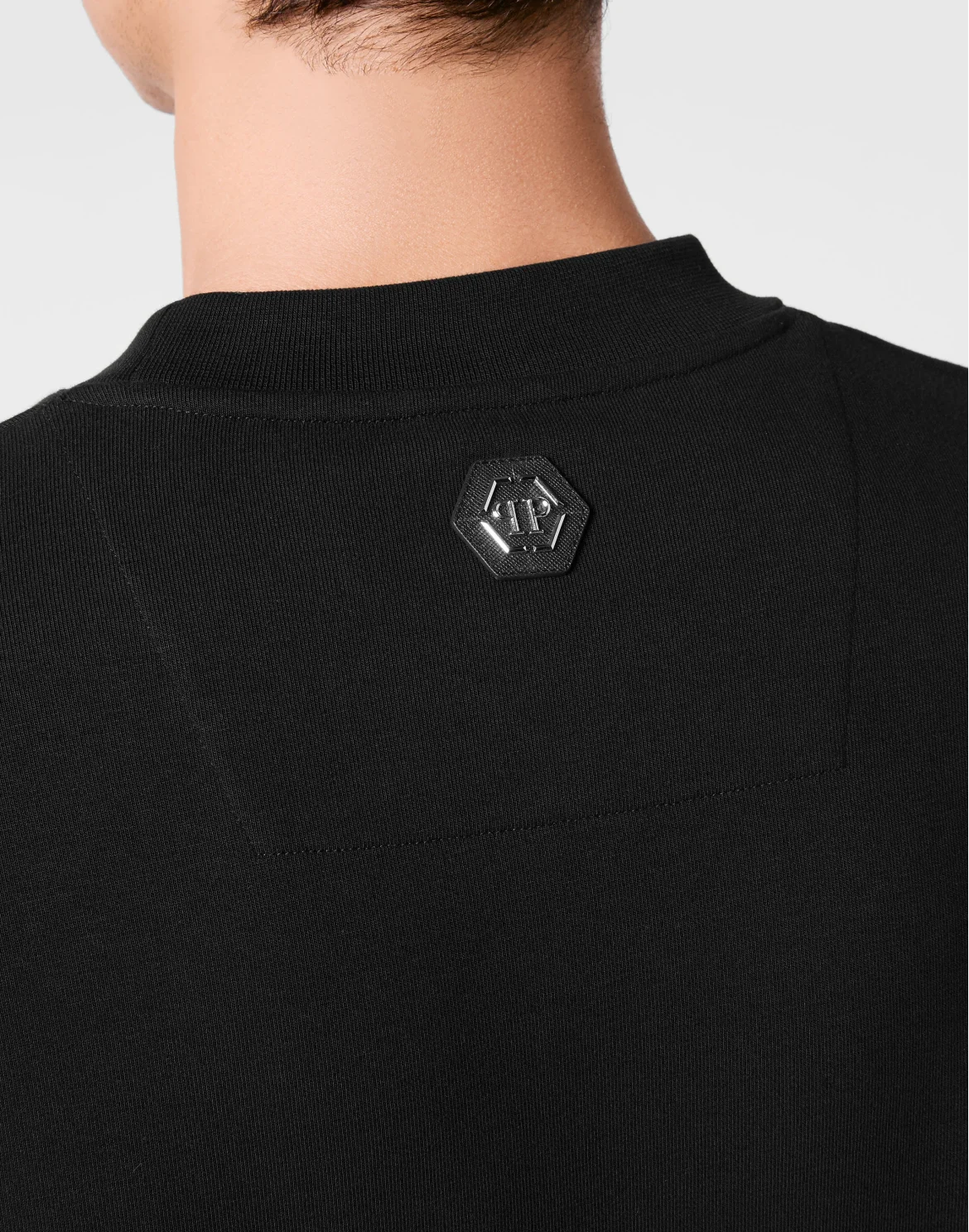 Sweatshirt LS Skull and Plein, цвет: Черный