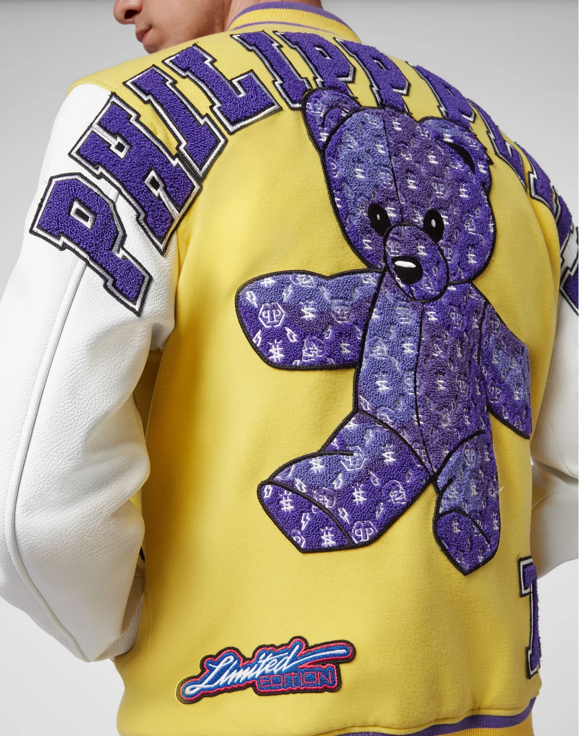 College Bomber  Teddy Bear, цвет: Желтый