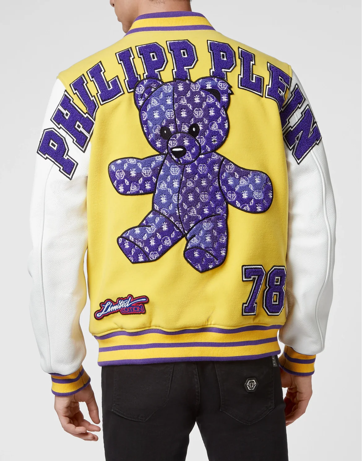 College Bomber  Teddy Bear, цвет: Желтый