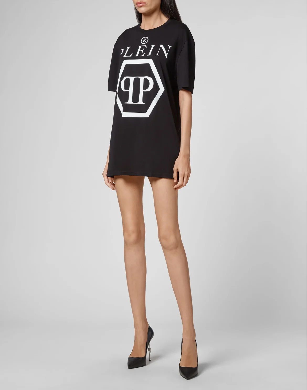T-shirt Round Neck SS Hexagon, цвет: Черный