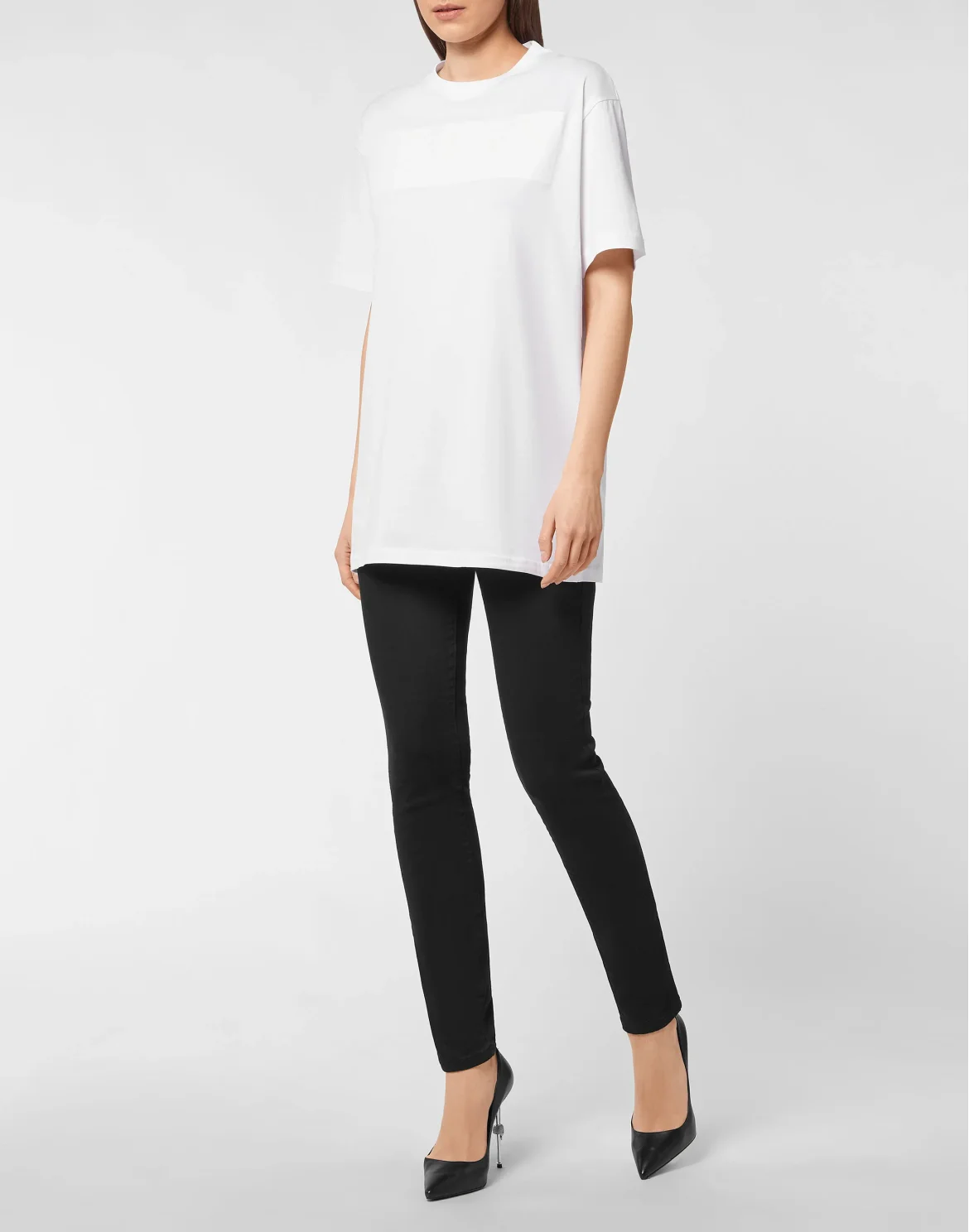 T-shirt Round Neck SS Iconic Plein, цвет: Белый