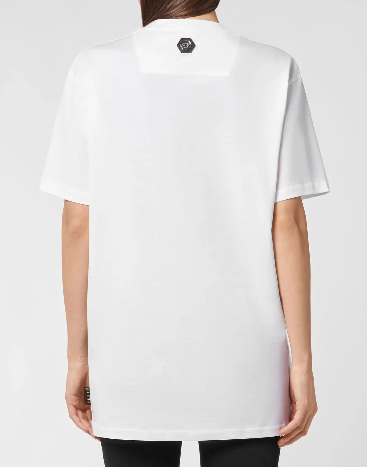 T-shirt Round Neck SS Iconic Plein, цвет: Белый